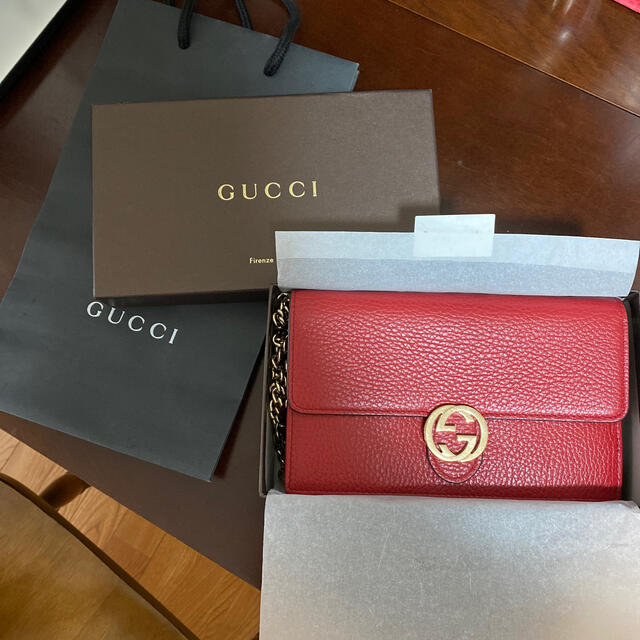 新作超激得 Gucci Gucci チェーンウォレットの通販 by Yui's shop｜グッチならラクマ