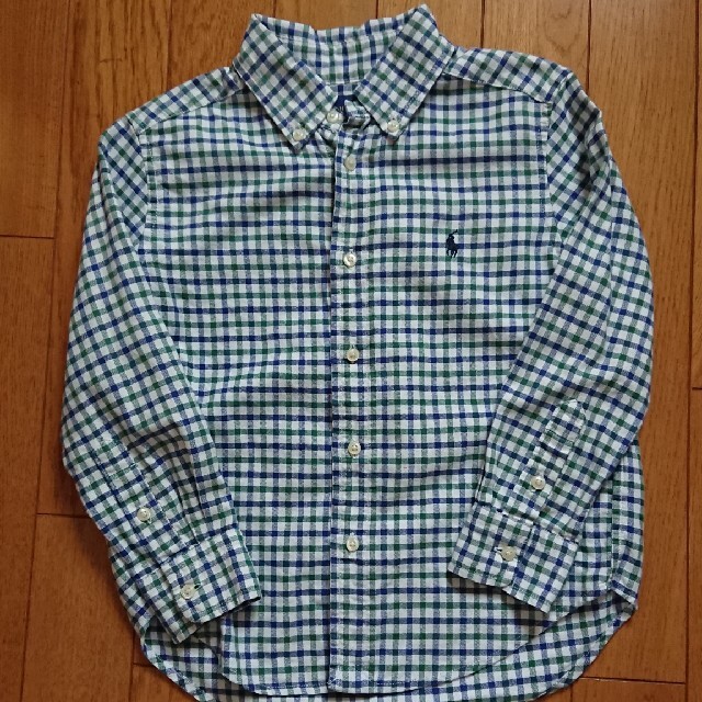 Ralph Lauren(ラルフローレン)のラルフローレン 長袖シャツ サイズ120 キッズ/ベビー/マタニティのキッズ服男の子用(90cm~)(Tシャツ/カットソー)の商品写真