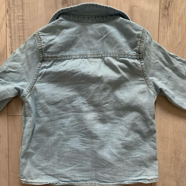 ZARA KIDS(ザラキッズ)のzara baby 長袖シャツ　80cm キッズ/ベビー/マタニティのベビー服(~85cm)(シャツ/カットソー)の商品写真