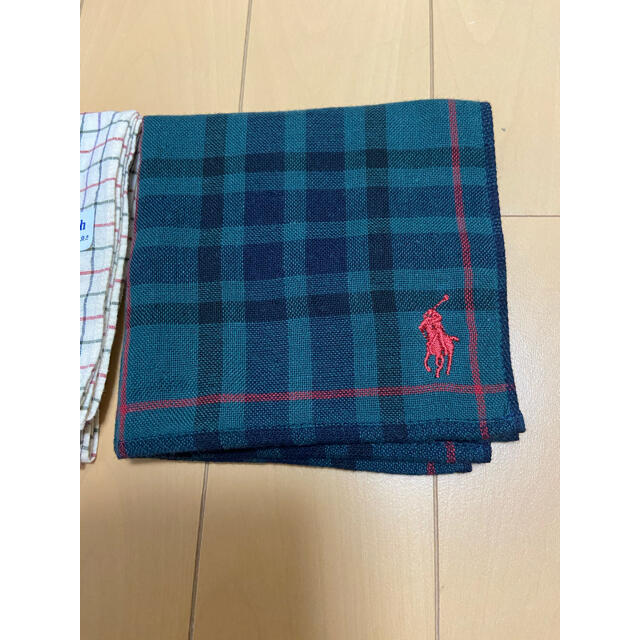 Ralph Lauren(ラルフローレン)の★ラルフローレン　ハンカチ　2枚★ メンズのファッション小物(ハンカチ/ポケットチーフ)の商品写真