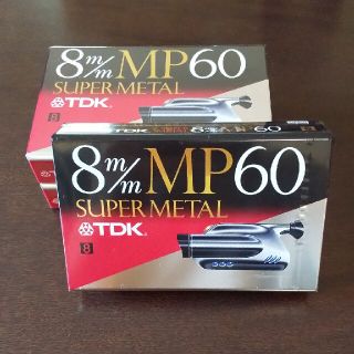 ティーディーケイ(TDK)の8mm ビデオ フィルム 8m/mMP60　3本(その他)