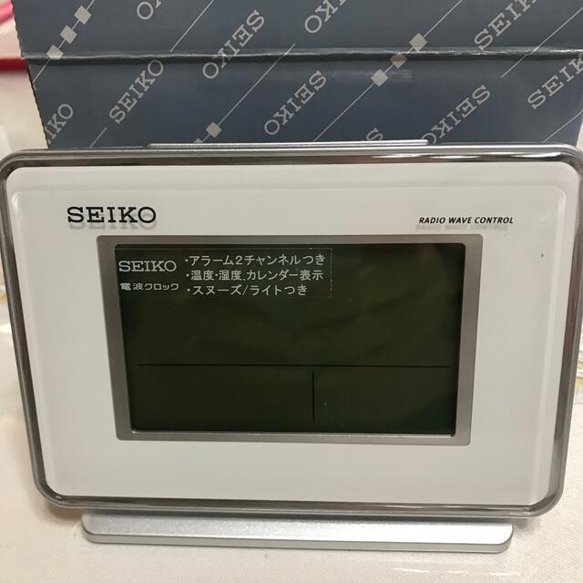 SEIKO(セイコー)のお値下げ！SEIKO 目覚まし時計　新品 インテリア/住まい/日用品のインテリア/住まい/日用品 その他(その他)の商品写真