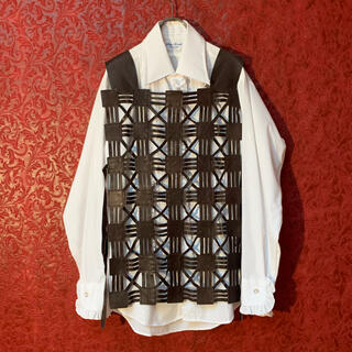 【Vintage】60‘s Leather craft vest レザーベスト(ベスト)