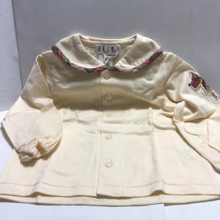 エル(ELLE)のELLE  長袖ブラウス　　80サイズ　　新品、未使用(シャツ/カットソー)