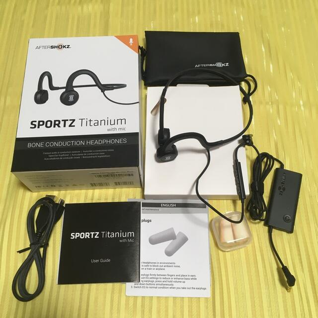 骨伝導イヤホン　sportz Titanium