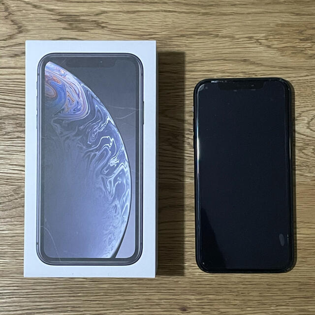 ブラックiPhone XR 128GB ブラック　SIMフリー