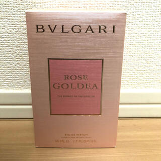 ブルガリ(BVLGARI)のブルガリ　ローズゴルデアオードパルファム　50ml 【箱付き】(香水(女性用))