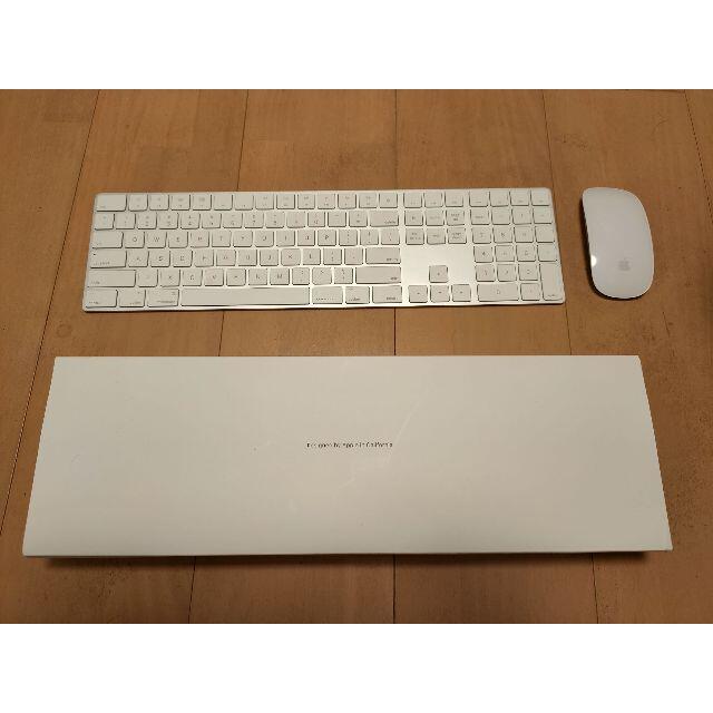 【純正】Apple Magic keyboard＆mouseセットスマホ/家電/カメラ