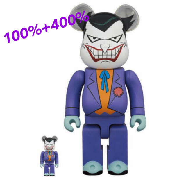 BE@RBRICK THE JOKER 100% & 400% BE@RBRICK THE JOKER 100% & 400%