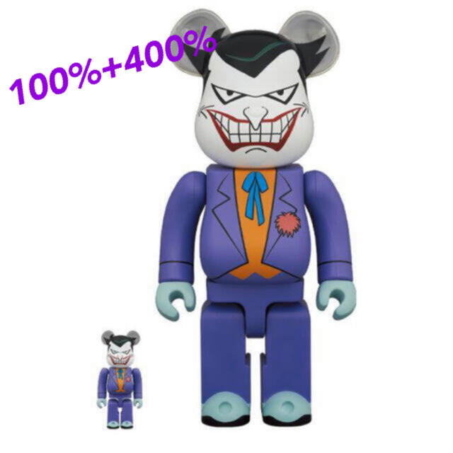 BE@RBRICK THE JOKER 100％ & 400％