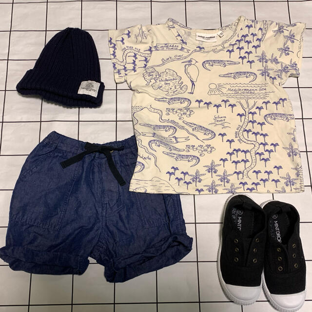 bobo chose(ボボチョース)のmini  rodini Tシャツ　tinycottons 好きにもおすすめ！ キッズ/ベビー/マタニティのキッズ服男の子用(90cm~)(Tシャツ/カットソー)の商品写真