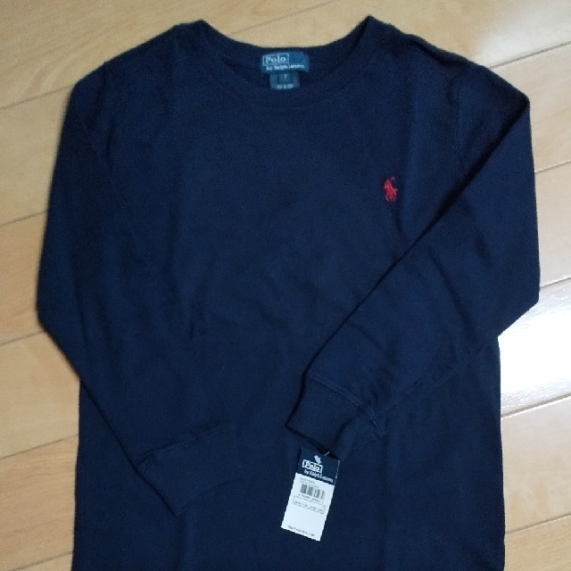 Polo Ralph Lauren 男の子 長袖  カットソー　紺色  7 キッズ/ベビー/マタニティのキッズ服男の子用(90cm~)(Tシャツ/カットソー)の商品写真