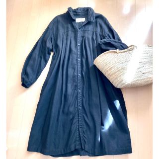 ネストローブ(nest Robe)のいちご様専用　美nest robe リネンワンピース　ネストローブ　ロング(ロングワンピース/マキシワンピース)