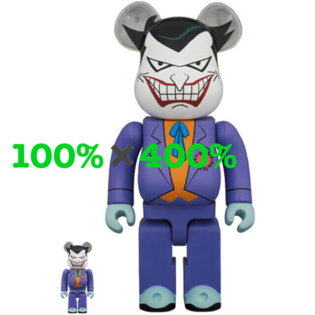 BE@RBRICK THE JOKER 100％ & 400％