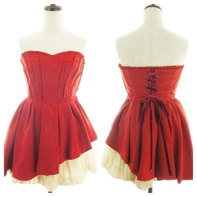 Lily Brown(リリーブラウン)のリリーブラウン  チュールフレアコルセットドレス レディースのフォーマル/ドレス(ミニドレス)の商品写真