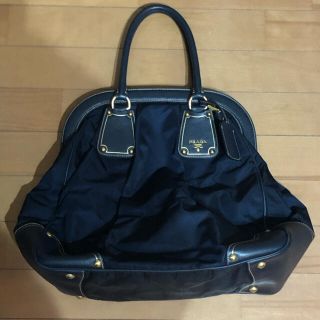 プラダ(PRADA)のがま口　バッグ(ハンドバッグ)