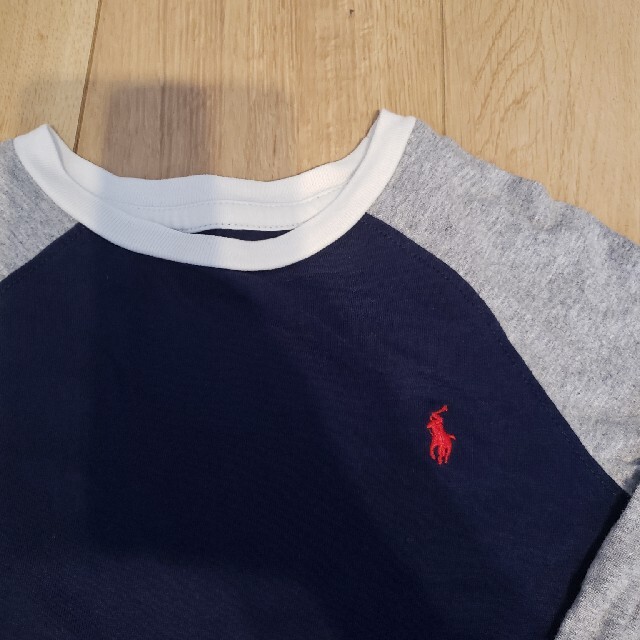 POLO RALPH LAUREN(ポロラルフローレン)のポロラルフローレンロング　Tシャツ　110cm キッズ/ベビー/マタニティのキッズ服男の子用(90cm~)(Tシャツ/カットソー)の商品写真