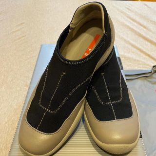 プラダ(PRADA)のカオリン様専用 PRADA スニーカー クロ/グレー 37(スニーカー)