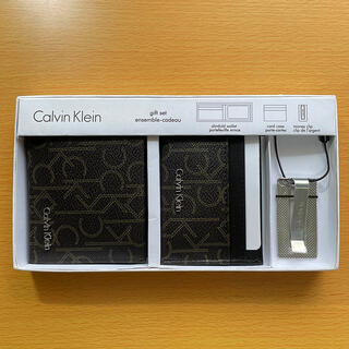 カルバンクライン(Calvin Klein)のカルバンクライン　財布・カードケース・マネークリップ　3点セット　ギフトセット(折り財布)