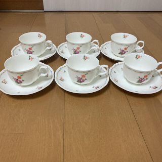 Noritake ノリタケ　カップ＆ソーサー　６客セット