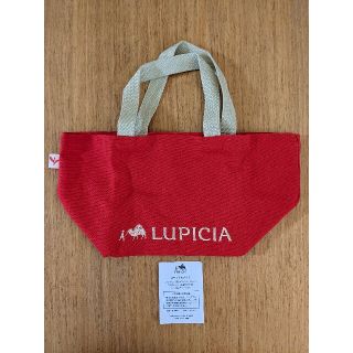 ルピシア(LUPICIA)の【値下】LUPICIA オリジナル トートバッグ 赤(トートバッグ)