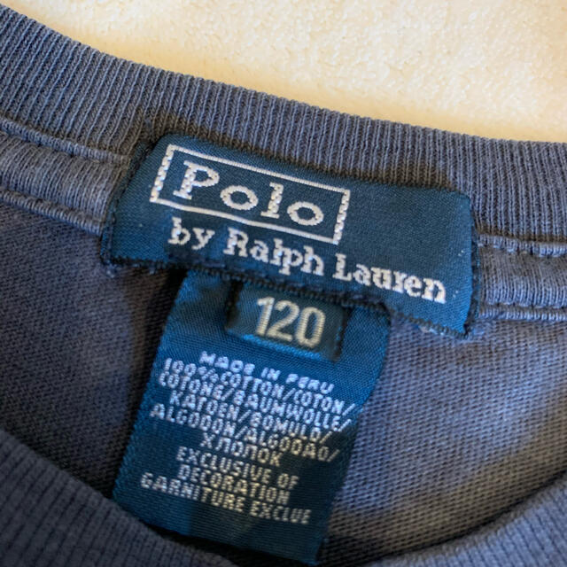 POLO RALPH LAUREN(ポロラルフローレン)のラルフローレン　120    長袖Tシャツ キッズ/ベビー/マタニティのキッズ服男の子用(90cm~)(Tシャツ/カットソー)の商品写真