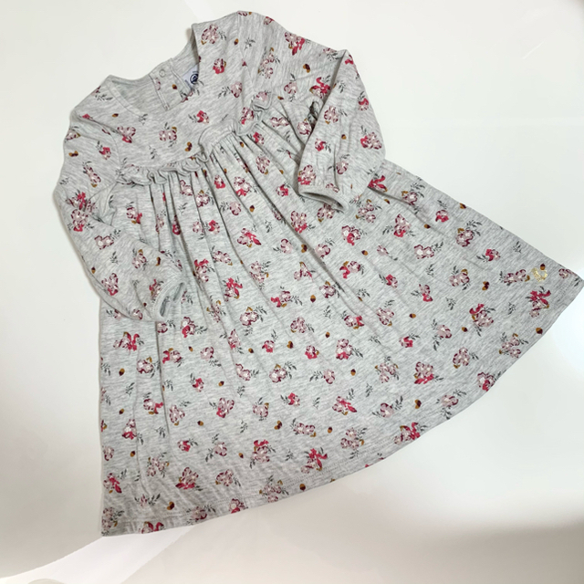 PETIT BATEAU(プチバトー)のdafu様専用♡美品 プチバトー ワンピース 2点お纏め18m＆24m キッズ/ベビー/マタニティのベビー服(~85cm)(ワンピース)の商品写真