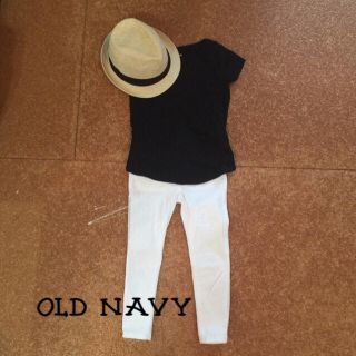 オールドネイビー(Old Navy)のOLD NAVY / ホワイトスキニー(パンツ/スパッツ)