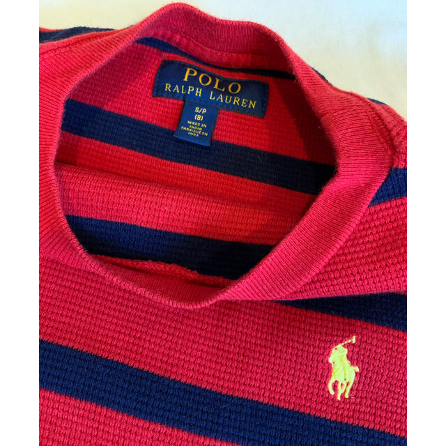 POLO RALPH LAUREN(ポロラルフローレン)のラルフローレン　8    長袖Tシャツ キッズ/ベビー/マタニティのキッズ服男の子用(90cm~)(Tシャツ/カットソー)の商品写真