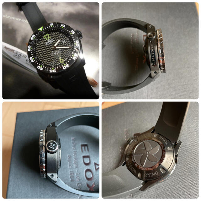 クラスワン】 EDOX - エドックス アイスシャーク2 自動巻き デイト