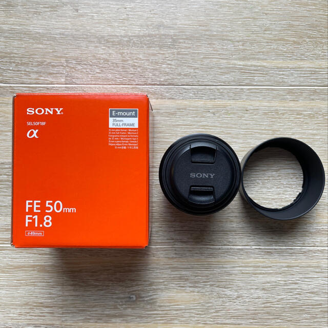 SONY(ソニー)のSEL50F18F スマホ/家電/カメラのカメラ(レンズ(単焦点))の商品写真
