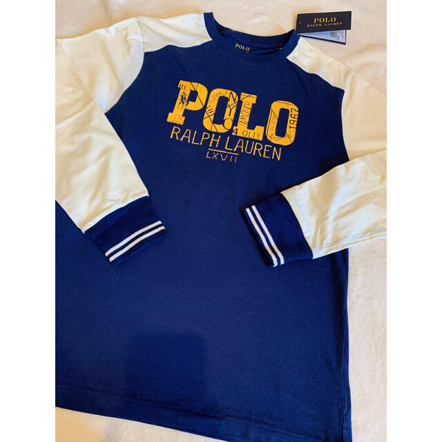 POLO RALPH LAUREN(ポロラルフローレン)の新品　ラルフローレン　長袖Tシャツ　150 キッズ/ベビー/マタニティのキッズ服男の子用(90cm~)(Tシャツ/カットソー)の商品写真