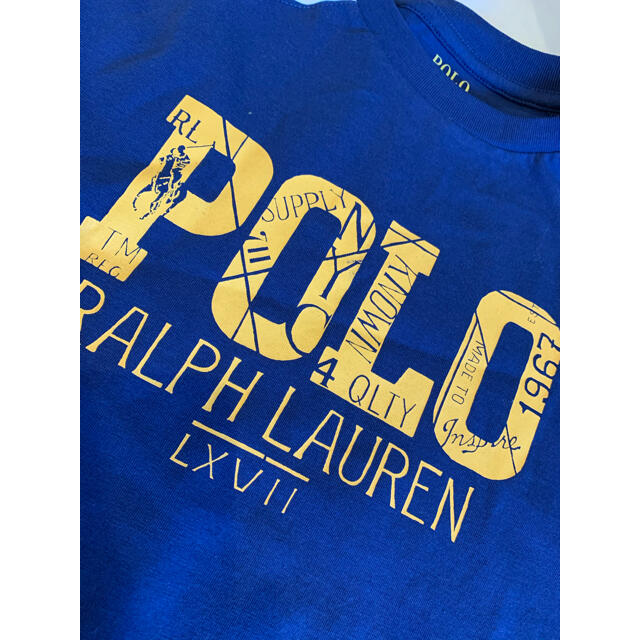 POLO RALPH LAUREN(ポロラルフローレン)の新品　ラルフローレン　長袖Tシャツ　150 キッズ/ベビー/マタニティのキッズ服男の子用(90cm~)(Tシャツ/カットソー)の商品写真
