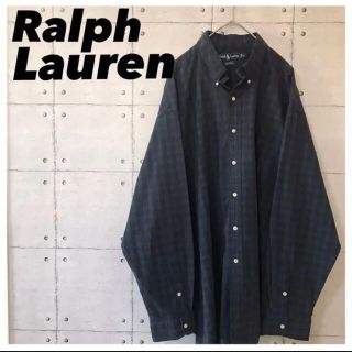 ポロラルフローレン(POLO RALPH LAUREN)のRalph Laurenラルフローレン•ボタンダウンシャツ•BD•チェック•XL(シャツ)