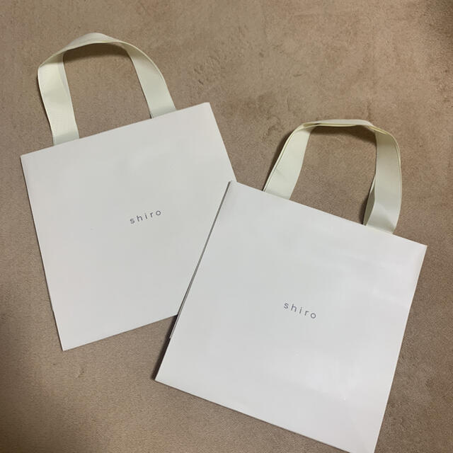 shiro(シロ)のShiro ショップ袋　2点セット レディースのバッグ(ショップ袋)の商品写真