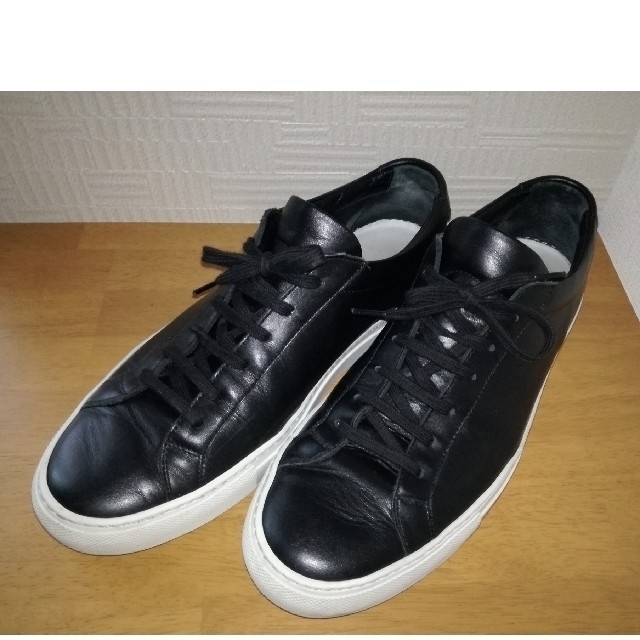 COMMON PROJECTS コモンプロジェクト レザー スニーカー 黒 38