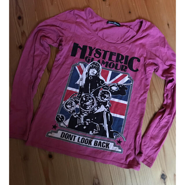 HYSTERIC GLAMOUR - HYSTERIC GLAMOUR バイクガール ロンＴ☆の通販 by ...