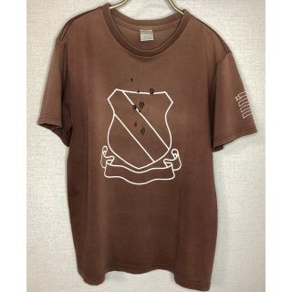 ナンバーナイン(NUMBER (N)INE)のNUMBER (N)INE ナンバーナイン ダメージ加工エンブレムT(Tシャツ/カットソー(半袖/袖なし))