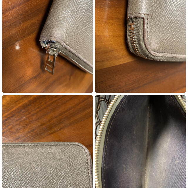 エルメス HERMES アザップシルクイン エタン 長財布 エプソン 中古