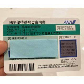 エーエヌエー(ゼンニッポンクウユ)(ANA(全日本空輸))のANA 株主優待券(その他)