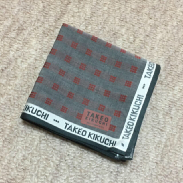 TAKEO KIKUCHI(タケオキクチ)の値下げ❗️［新品・未使用］TAKEO KIKUCHI ハンカチ3枚セット メンズのファッション小物(ハンカチ/ポケットチーフ)の商品写真