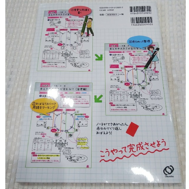 中学入試自分でつくれるできる子ノ－ト理科 エンタメ/ホビーの本(語学/参考書)の商品写真