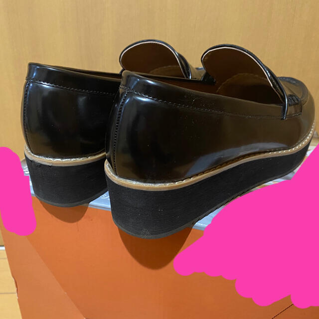 GU(ジーユー)の厚底シューズ レディースの靴/シューズ(ローファー/革靴)の商品写真
