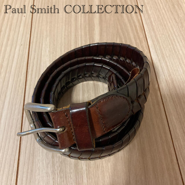 Paul Smith(ポールスミス)の【Paul Smith COLLECTION】革ベルト_ブラウン メンズのファッション小物(ベルト)の商品写真