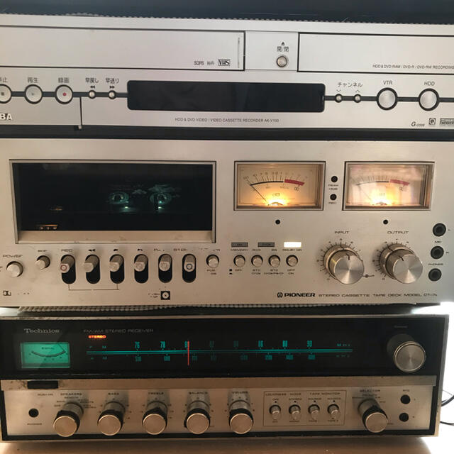 昭和レトロ オーディオアンプ FM/ AM レシーバー - AVアンプ 昭和レトロ オーディオアンプ FM/ AM レシーバー - AVアンプ