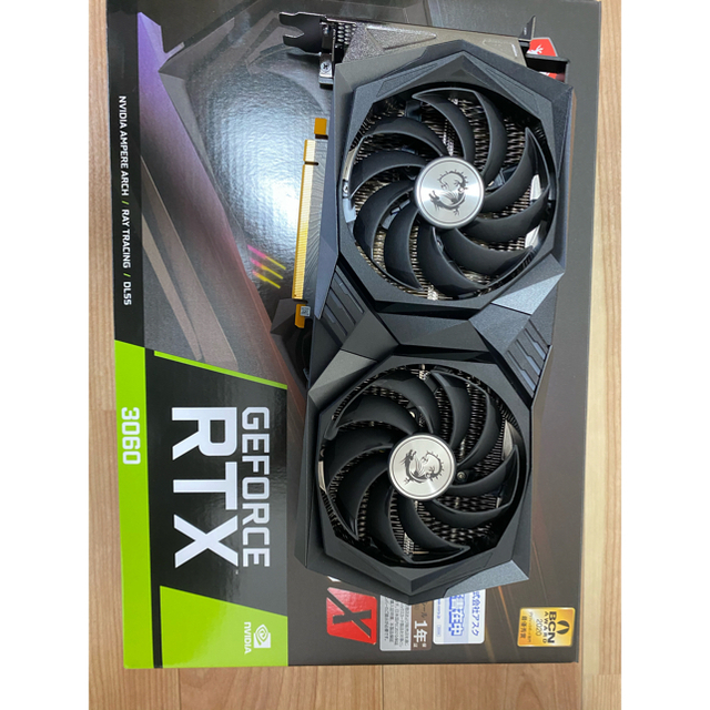 MSI GEFORCE RTX 3060 GAMING X １２Ｇスマホ/家電/カメラ