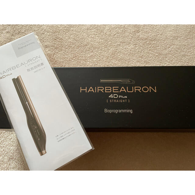 直送 新品同様⭐️ヘアビューロン4D plus. ストレートアイロン ヘア