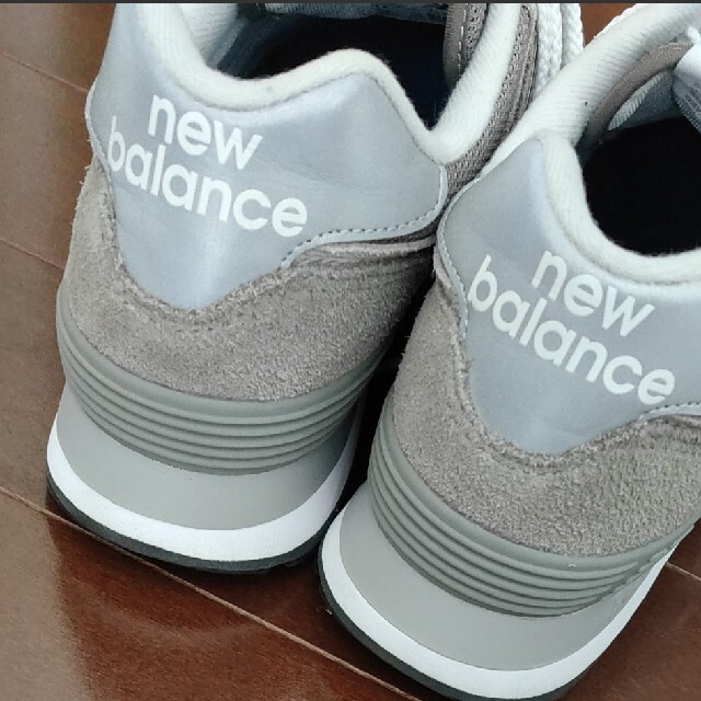 New Balance - ニューバランス スニーカー 574 ML574EGG 23.5cm グレー