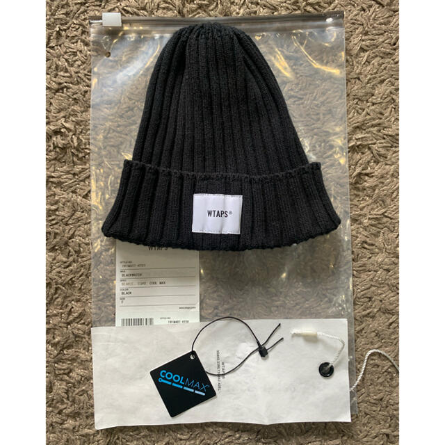黒 WTAPS BEANIE / COPO. COOLMAX ビーニー