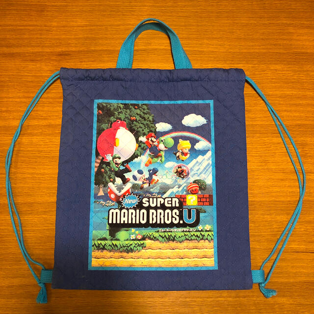任天堂(ニンテンドウ)のスーパマリオブラザーズU ナップザック メンズのバッグ(バッグパック/リュック)の商品写真